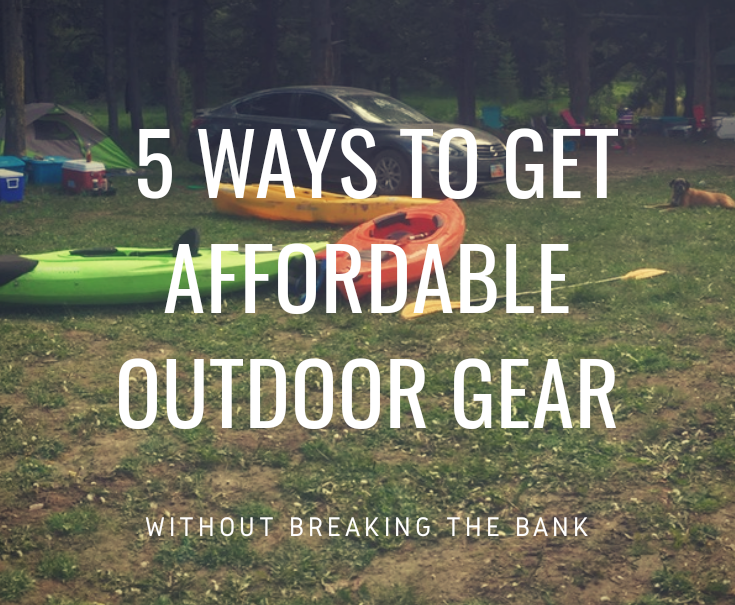 Tips to Buying Affordable Outdoor Gear | Mama Bear Outdoors