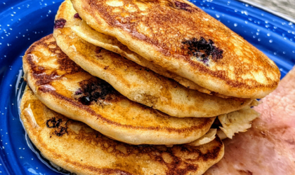 The Best Lemon Blueberry Pancakes for Your Camping Trip