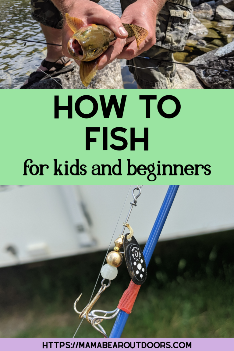 How to Fish for Kids and Beginners | Mama Bear Outdoors