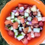 Easy camping salad