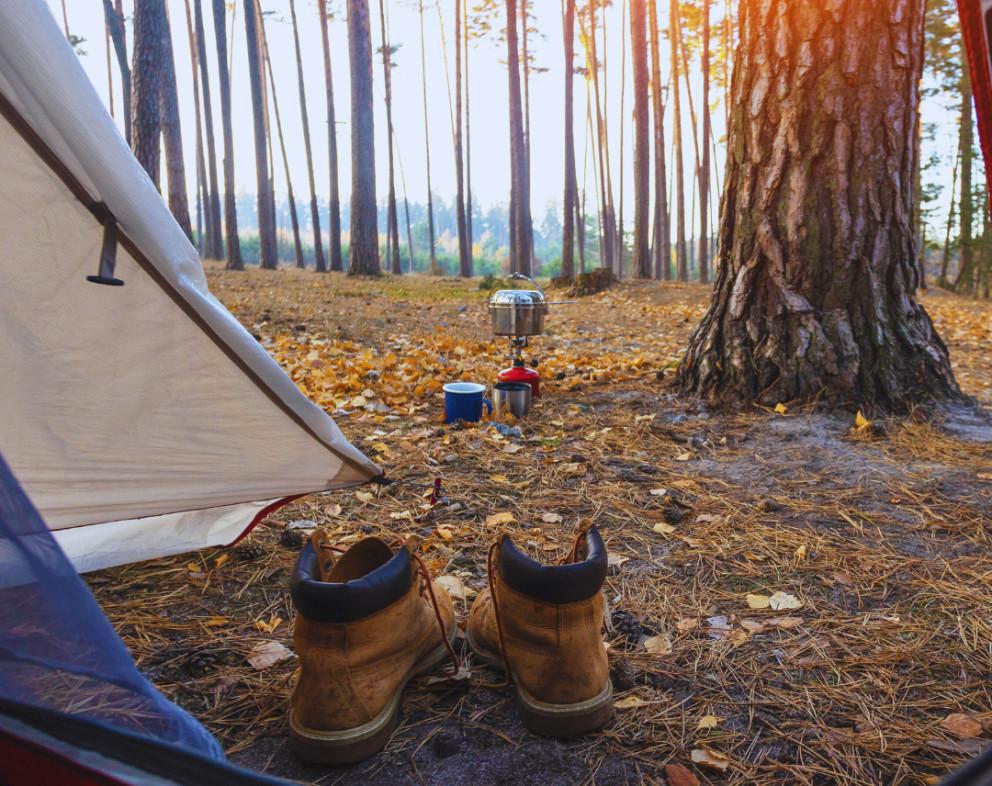 Fall camping