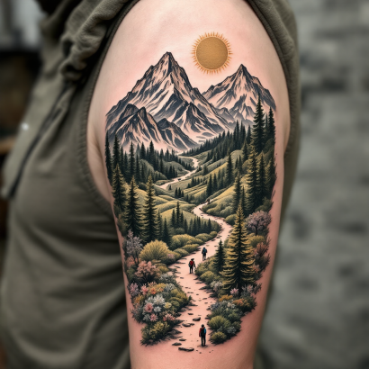 mountain tattoo ideas