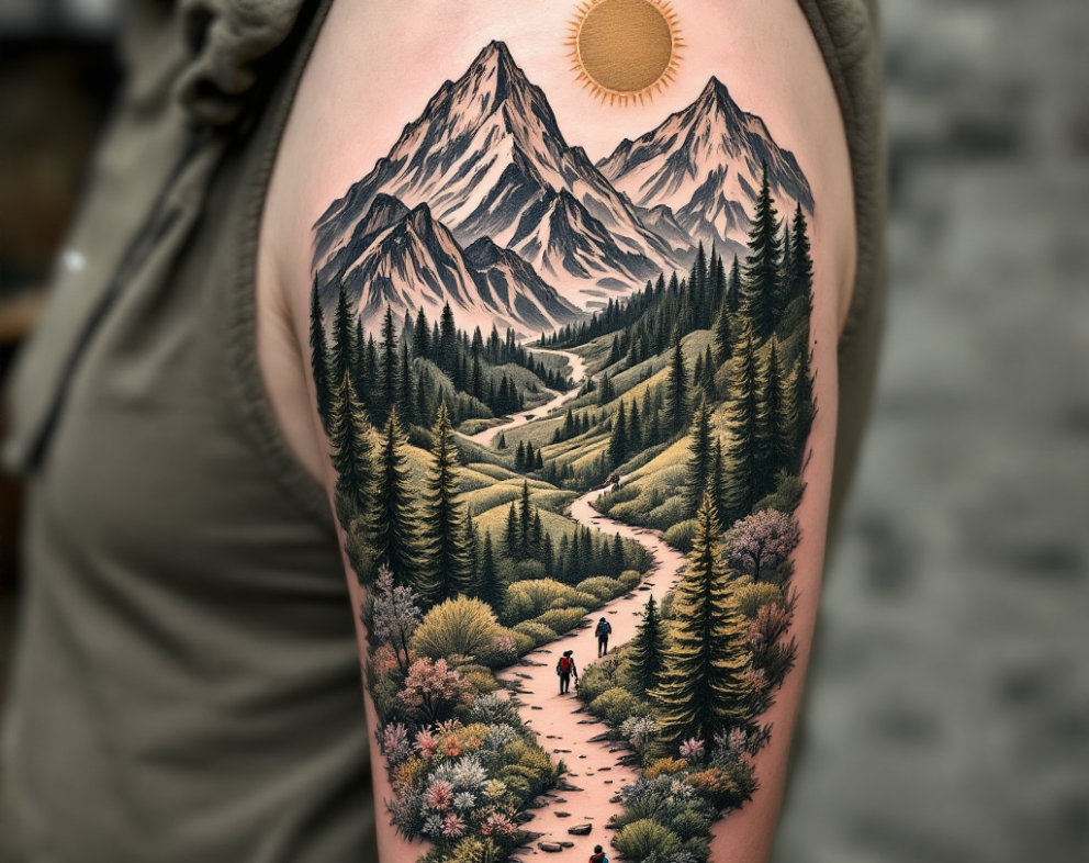 mountain tattoo ideas