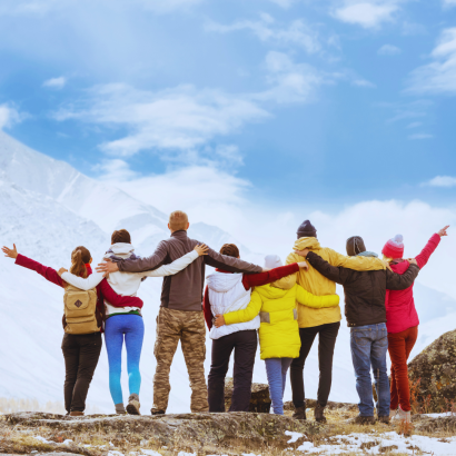 Group hike