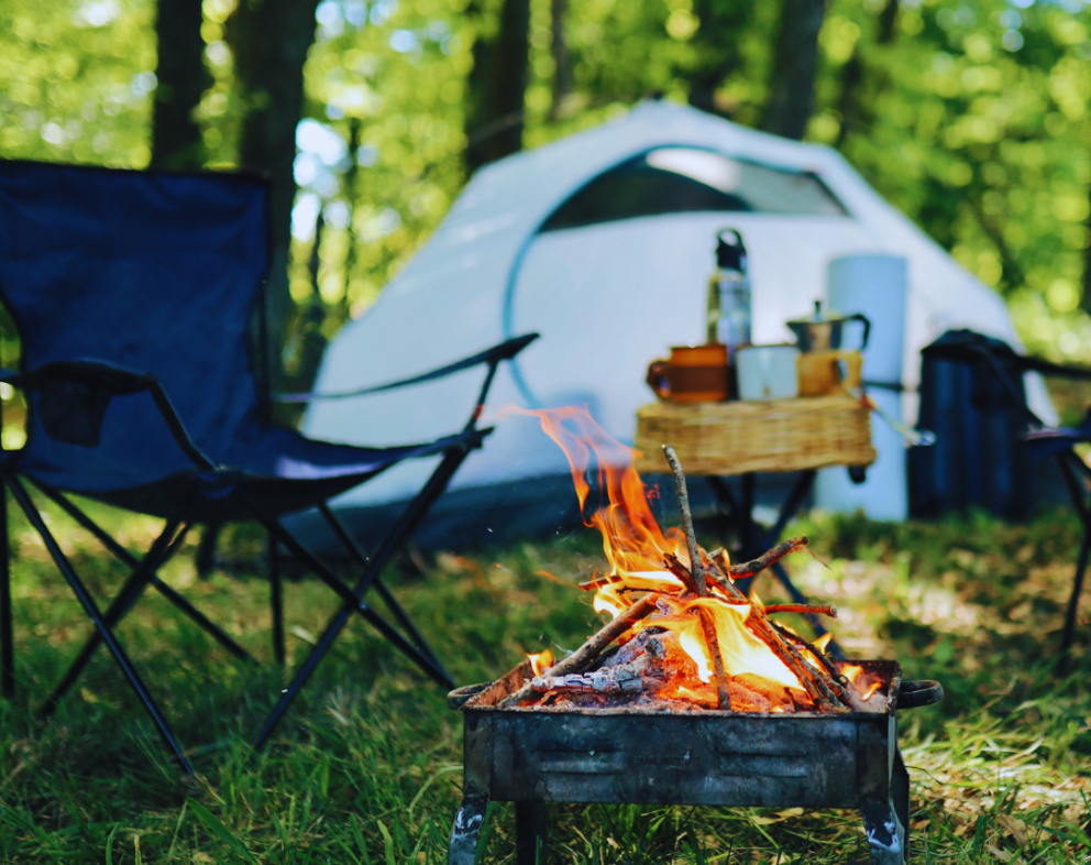 tent camping