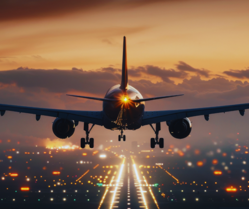 airplane landing